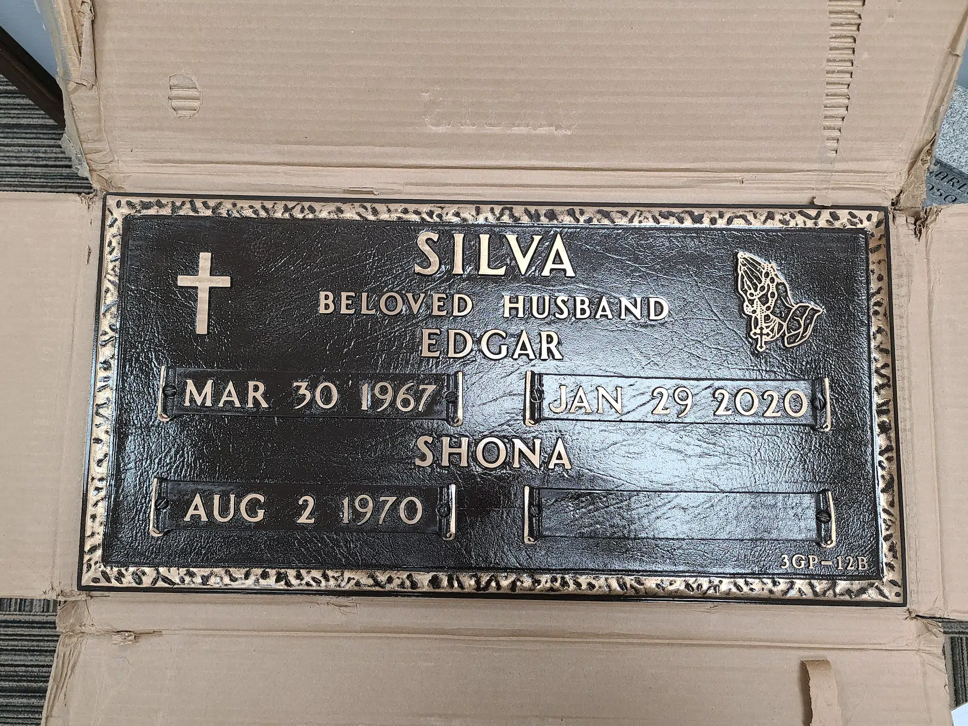 Bronze Memorial Plaque hand-carved by NJ Memorial Plaques in NJ — image 9